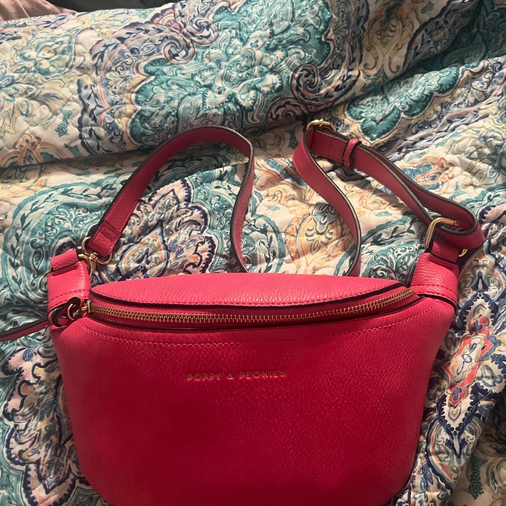 Poppy and peonies hot pink sidekick